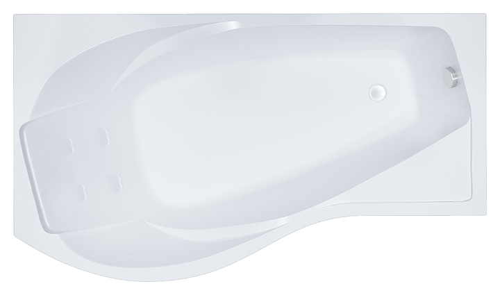 Ванна Triton Мишель 180х96 см, акрил, правая