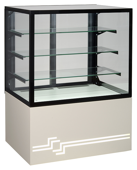 Витрина кондитерская UNIS Cube 100 серая