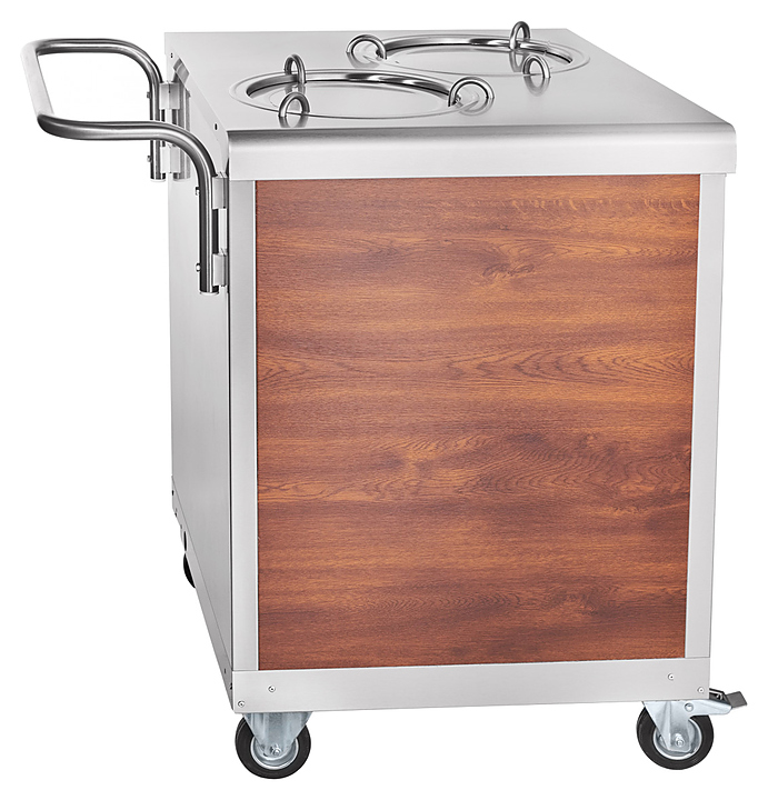 Прилавок для подогрева тарелок Abat ПТЭ-70КМ(П)-80 кашир.