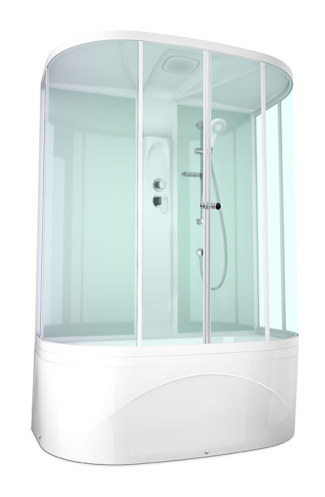 Душевая кабина Domani-Spa Neat high DS01N158HWM00 150х80 см