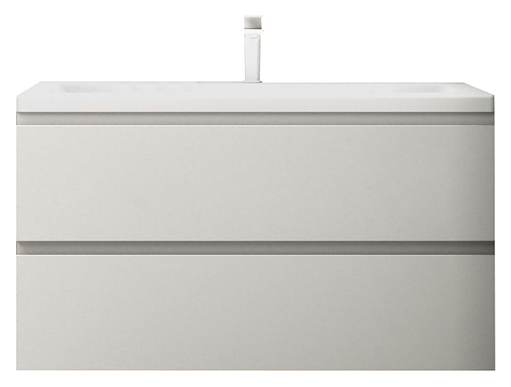 Тумба под раковину Art&Max AM-Bianchi-1000-2C-SO-BM эмаль белый матовый