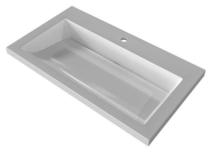 Раковина Stella Polar Луиза 70 70х45 см, мрамор