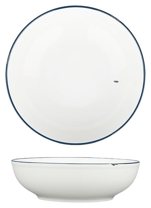 Салатник P.L. Proff Cuisine WM6086021-SH108 Bakery Fusion 1520 мл d=20 см h=6,2 см (фарфор)