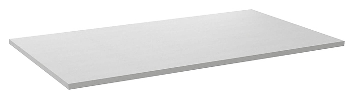 Столешница Sheffilton SHT-TT 140/80 (ЛДСП) прямоугольная серебристая матовая