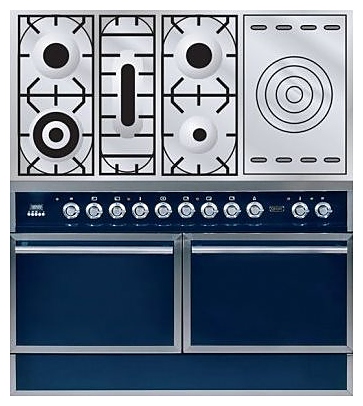 Газовая плита с духовым шкафом ILVE QDC-120S-MP