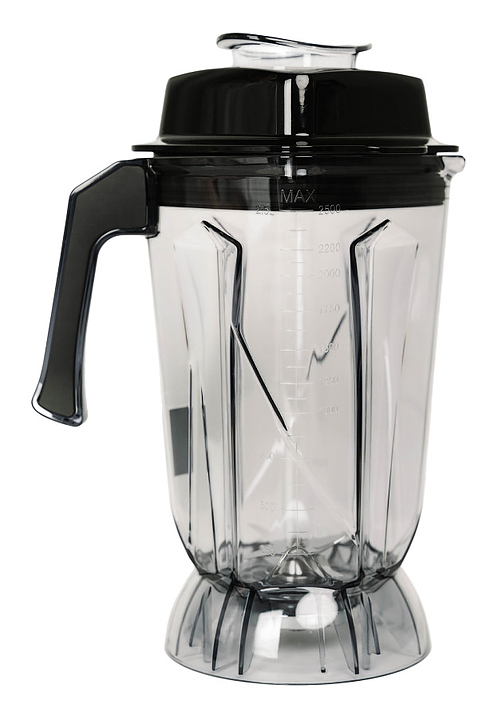 Стакан пластиковый для блендера Yukon YBB-25PS 2.5 л, прозрачный