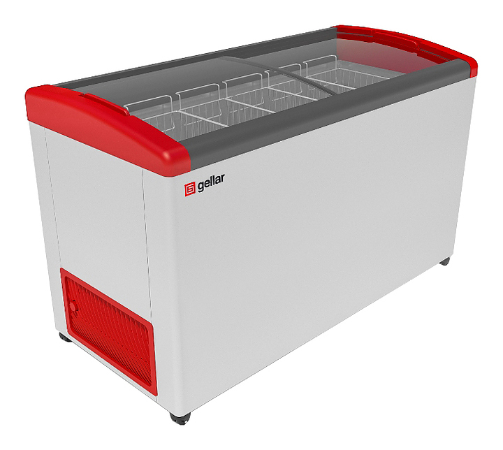 Ларь морозильный Frostor GELLAR FG 550 E красный