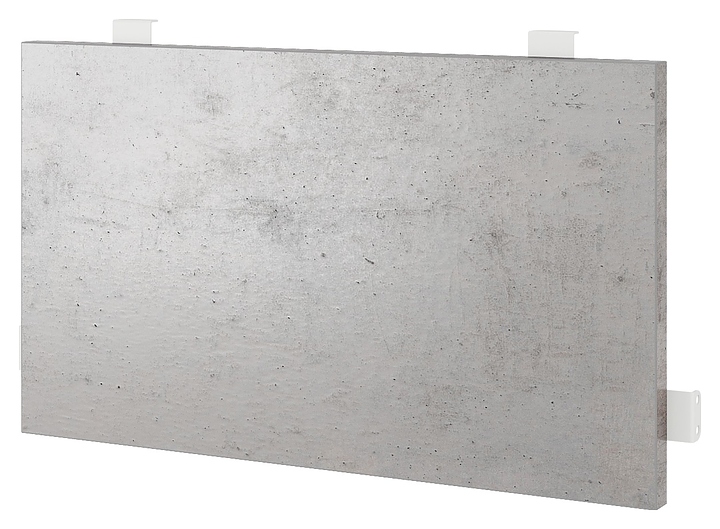 Нижний боковой подвесной экран КОБОР EN2-180 white/chicago (ЛДСП)