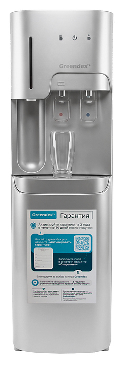 Кулер для воды Greendex Silver Duet