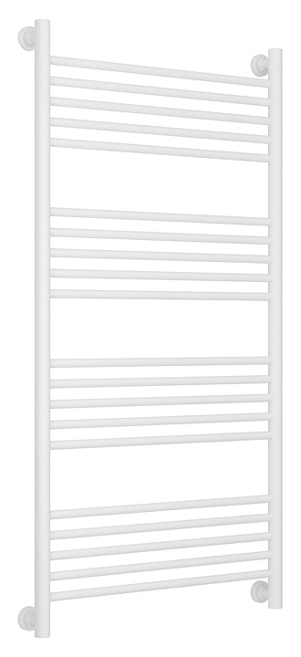 Полотенцесушитель водяной Сунержа Богема+ 120x60 см с прямой перемычкой, матовый белый