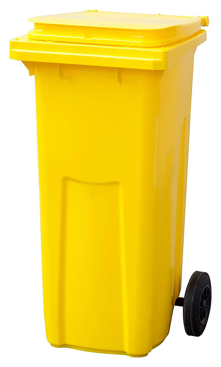 Контейнер для мусора ТАРА.РУ МКТ 120 желтый