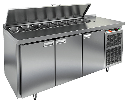 Стол для салатов HICOLD SL1-111SN (1/3) без крышки