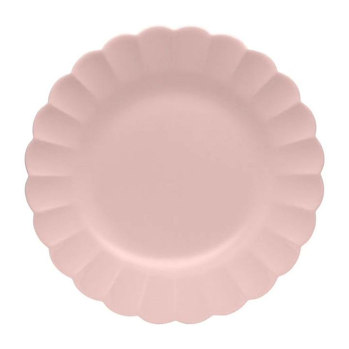 Тарелка мелкая Oxford FLORA DALIA 152312 d 27.5 см розовый