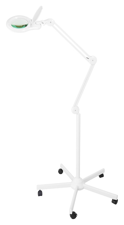 Лампа-лупа IRISK Professional EVABOND П155-20, светодиодная бестеневая, на струбцине