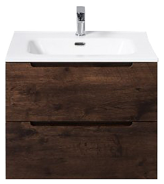Тумба под раковину BelBagno ETNA39-600/390-2C-SO-RW-P темное дерево