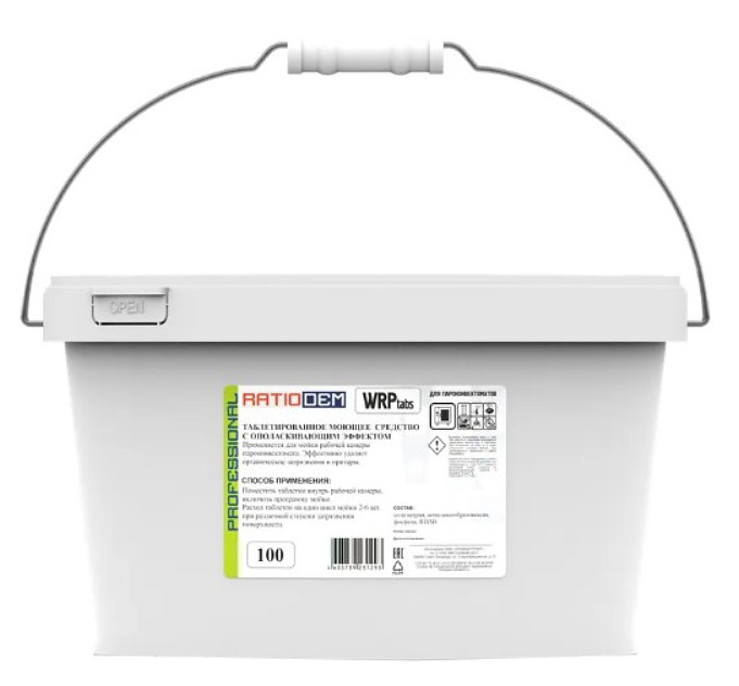 Средство для пароконвектоматов RatioDem WRP Tabs 100 табл.