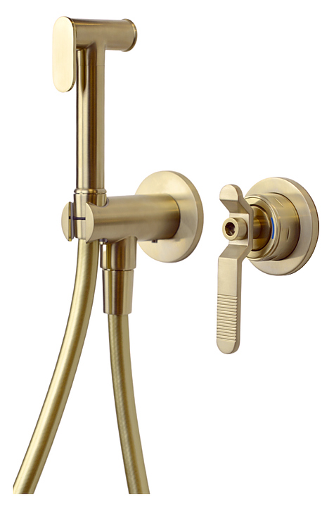 Душ гигиенический Bronze de Luxe 1760'S Loft 3253CG золото матовое