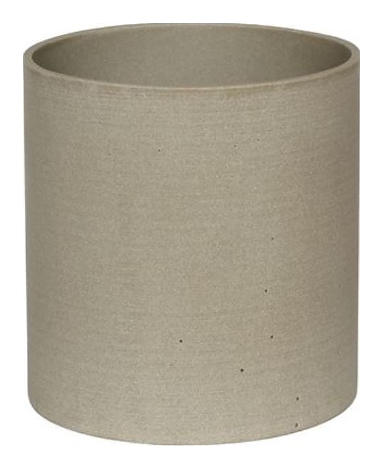 Кашпо Pottery Pots Puk (15х15 см) серое