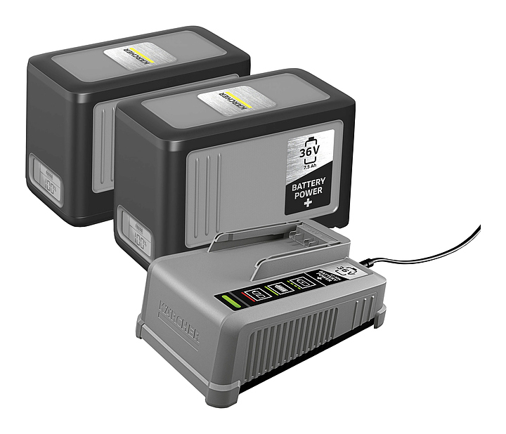 Стартер комплект Karcher Battery Power+ 36/75 *E