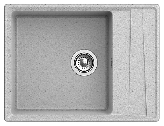 Кухонная мойка GranFest Level GF-LV-660L серый