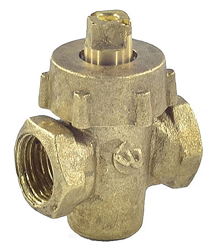 Кран пробко-сальниковый ККАЗ 11б6бк Ду25 Ру10 G1