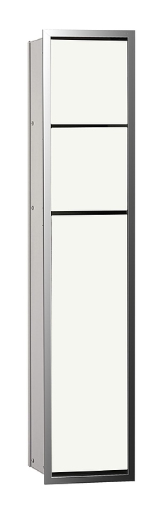 Встраиваемый модуль для туалета EMCO Asis 2.0 хром, белый
