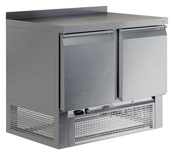 Стол холодильный Restoinox SHS-11GNE-B с бортом