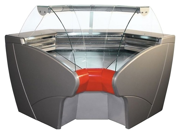 Витрина холодильная Carboma Bavaria G110 VM-6 (ВХСу-2 Bavaria G110 внутренний 90) (динамика, с боковинами)
