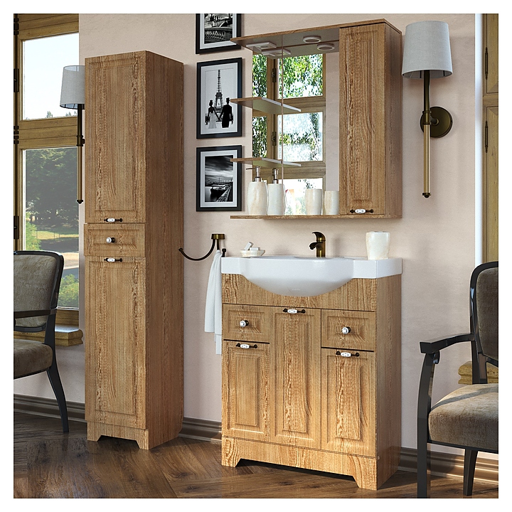 Гарнитур напольный Stella Polar Кармела 75, 4 предмета, карпатская ель