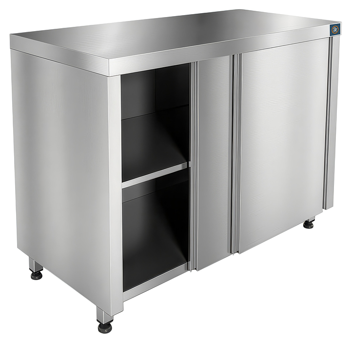 Стол-тумба РЕКОМ ТК-180/60/85 закрытый (двери-купе) без борта