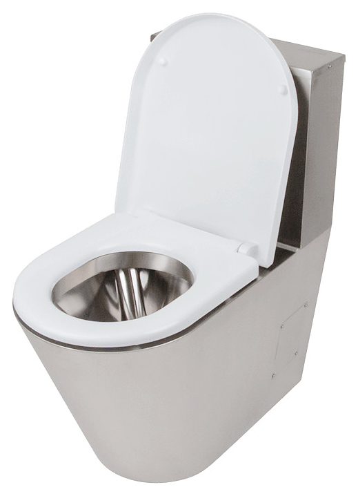 Унитаз антивандальный Oceanus 1-001(P) (нерж. сталь) P-выход