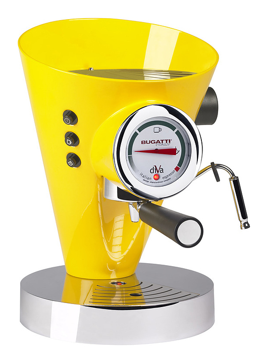 Кофеварка Bugatti DIVA Yellow