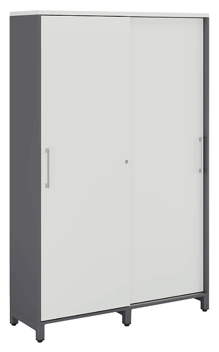 Шкаф для одежды КОБОР HKG/5-120/60/M graphite/premium