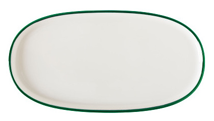 Блюдо для подачи Bonna Линеа Зеленый Хюгге 78085 250х190 мм