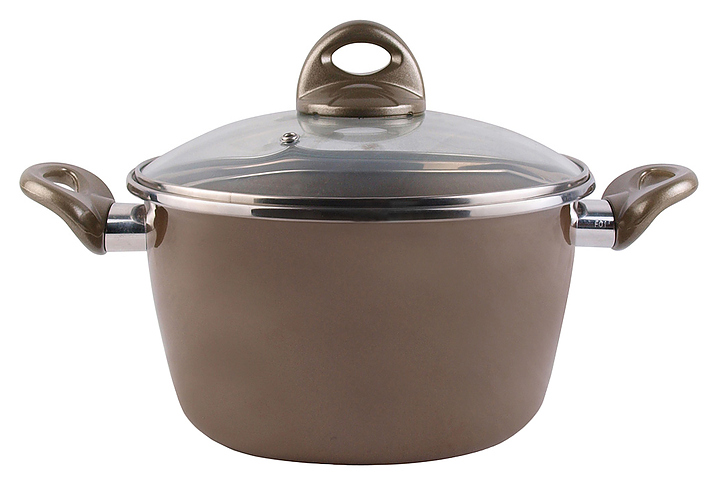 Кастрюля Vitrinor Champagne 24 с крышкой, низкая