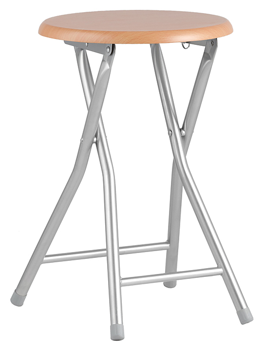Табурет Stool Group складной МДФ бежевый/бук