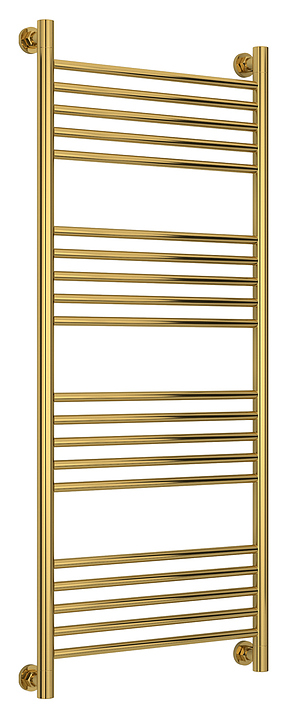 Полотенцесушитель водяной Сунержа Богема+ 120x50 см с прямой перемычкой, золото