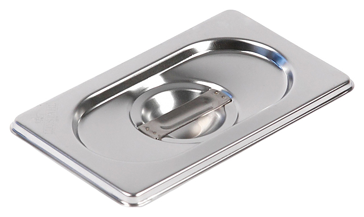 Крышка для гастроемкости Luxstahl 819-L GN 1/9 (176х109) нерж.