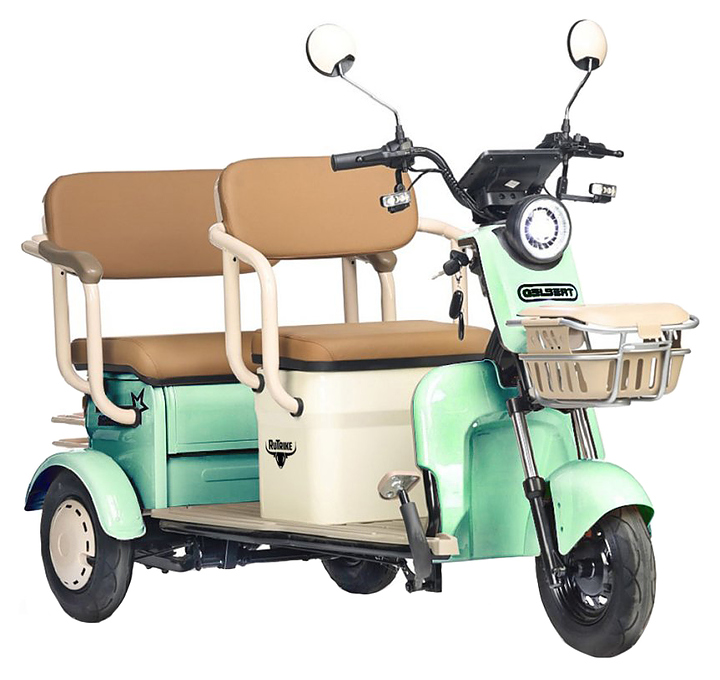 Трицикл Rutrike Gelbert Atlas зеленый
