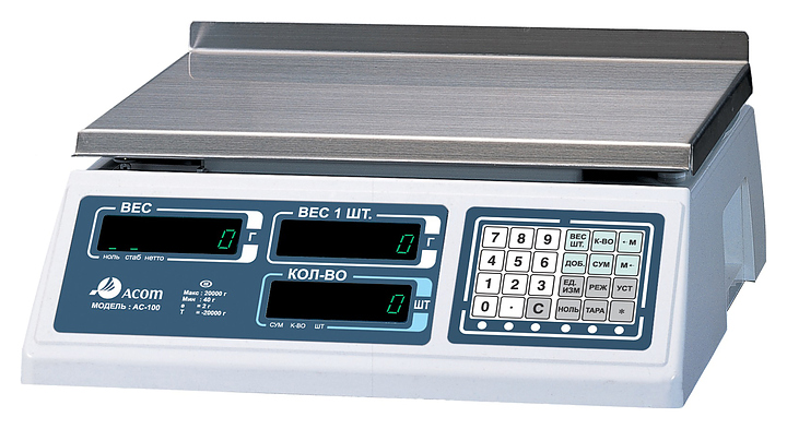 Весы счетные ACOM AC-100-5