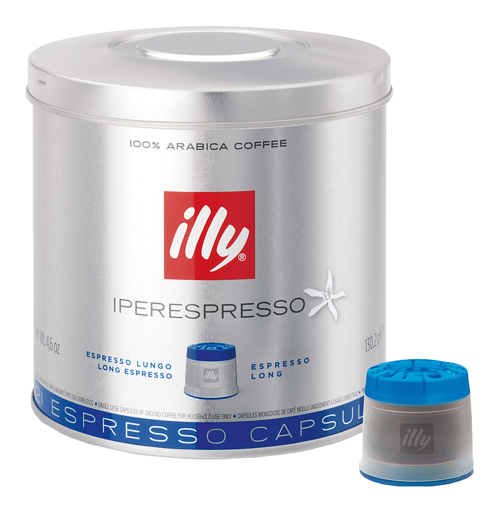 Кофе молотый в капсулах illy ipso home lungo (арабика, средняя обжарка, 21 капсула)