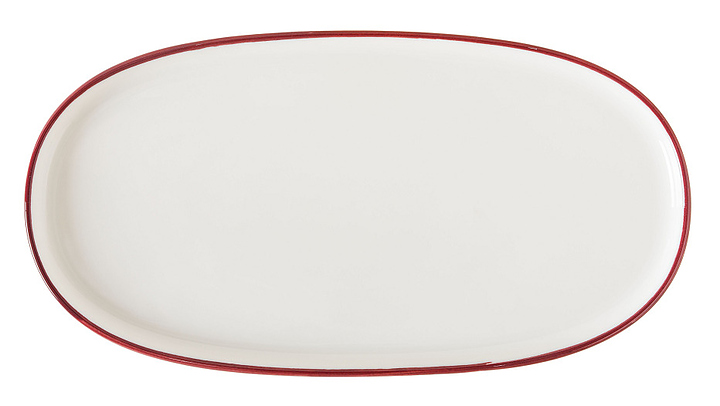 Блюдо для подачи Bonna Линеа Бургундия Хюгге 78055 300х155 мм