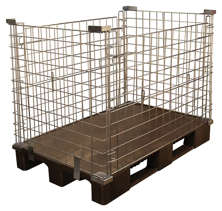 Контейнер ТАРА.РУ КМБ 1200х800х1000 мм разборный