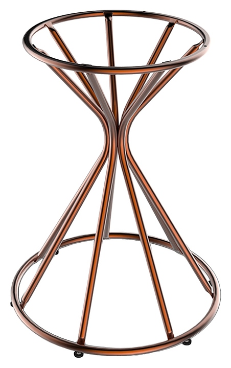 Подстолье Sheffilton SHT-TU4-1 (металл) медный металлик