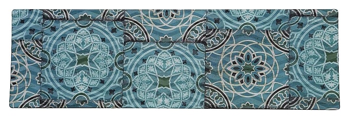 Блюдо сервировочное P.L. Proff Cuisine 542106B Damask Blue 53х16,2х1,7 см (меламин) прямоугольное