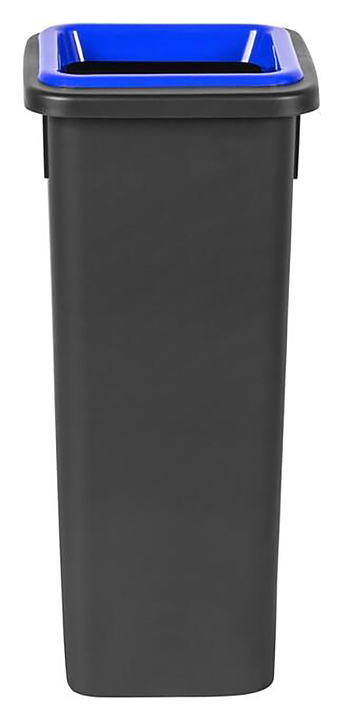 Контейнер для мусора PLAFOR Fit Bin 20 л черный, синий