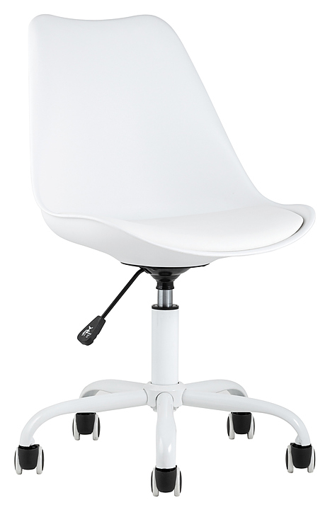 Стул офисный Stool Group Blok пластиковый белый