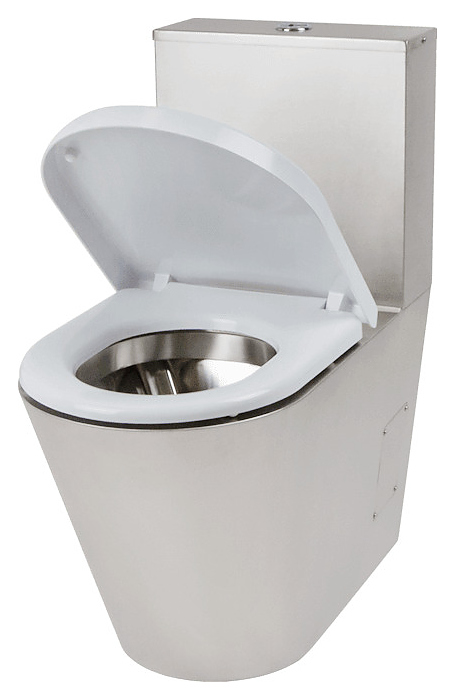Унитаз антивандальный Oceanus 1-001.2(P) (нерж. сталь) P-выход