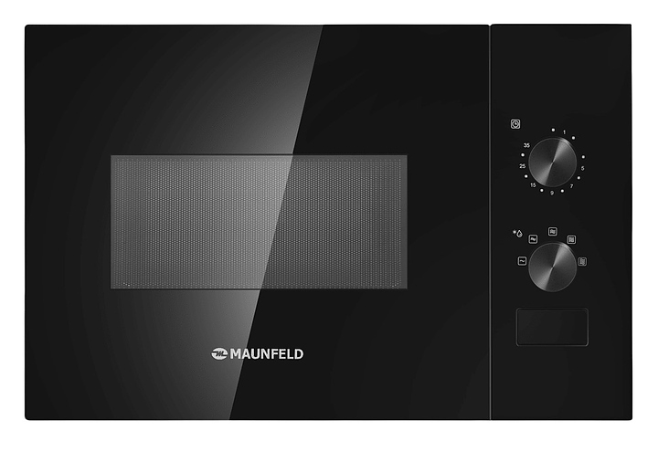 Микроволновая печь Maunfeld JBMO155GB01 15 л 600 Вт 445х325х255 мм черный, встраиваемая