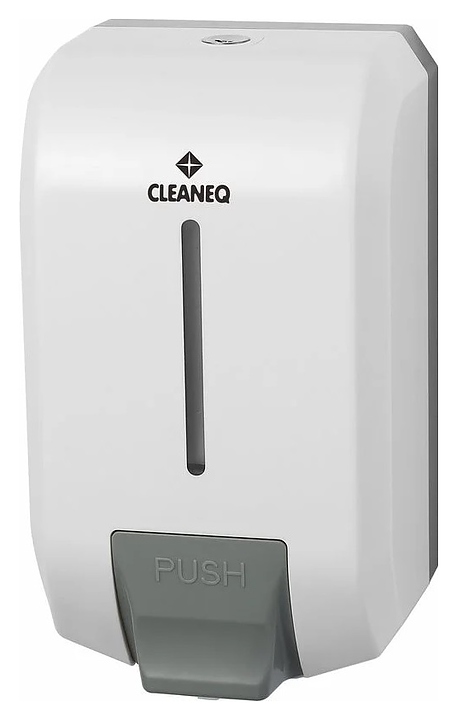 Дозатор жидкого мыла CLEANEQ KW-7226 1,2 л (АБС пластик) белый
